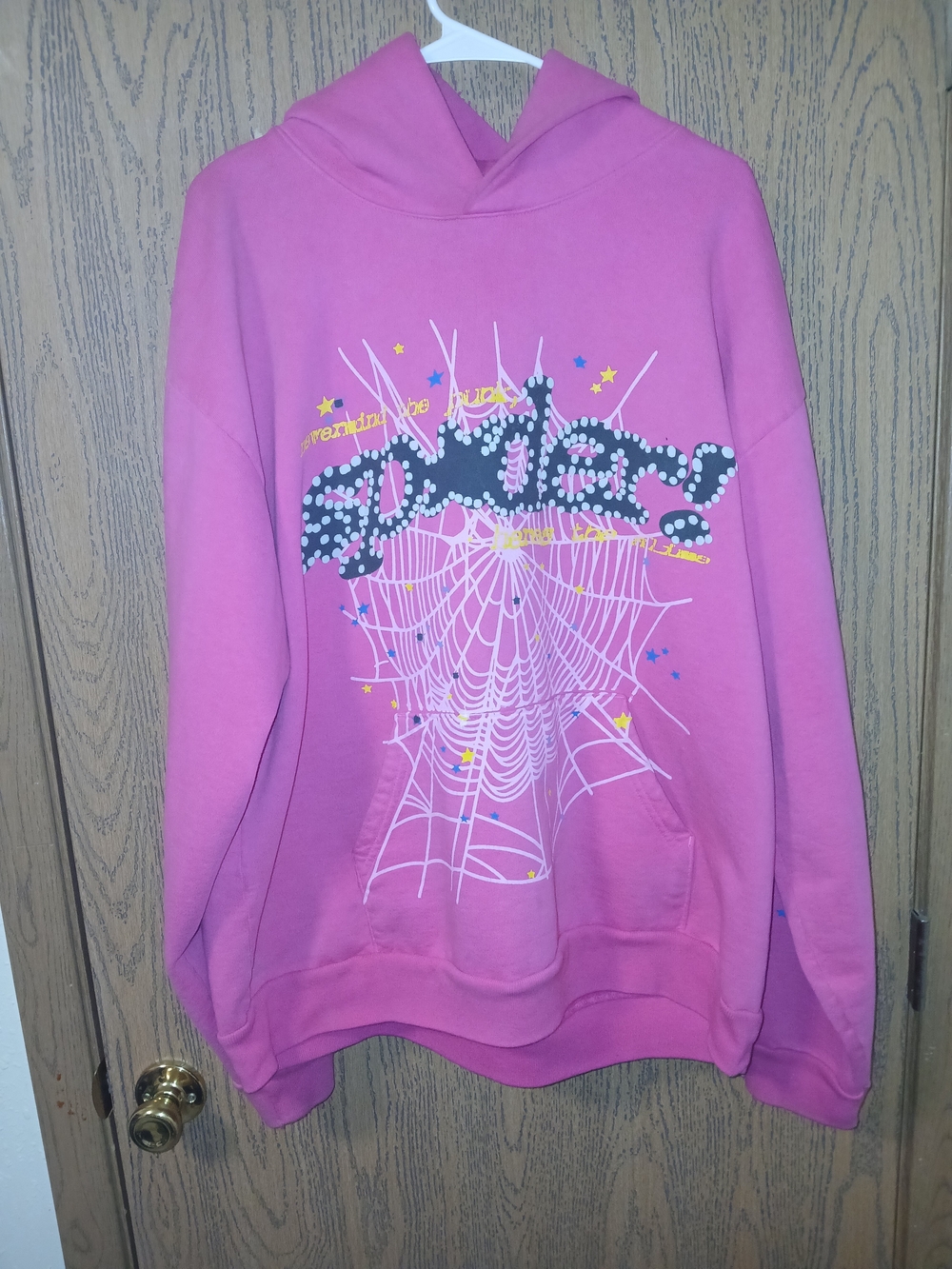 Sp5der P*nk Hoodie